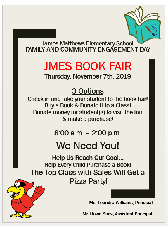 FAMILY & COMMUNITY ENGAGEMENT DAY/BOOK FAIR