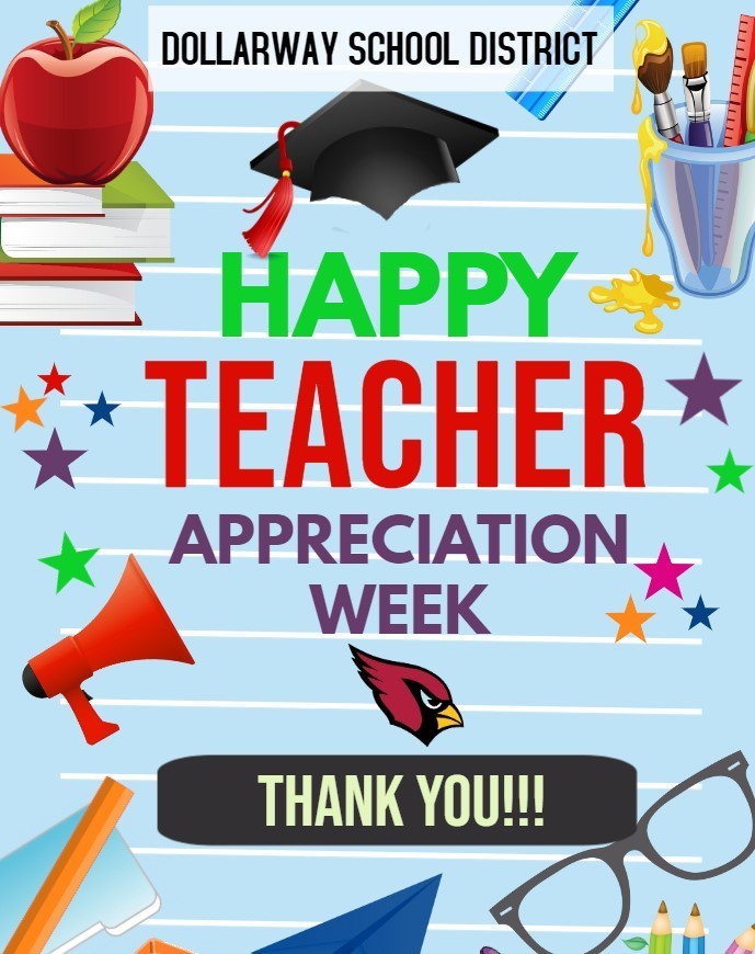 MAY 4TH-8TH TEACHER APPRECIATION WEEK