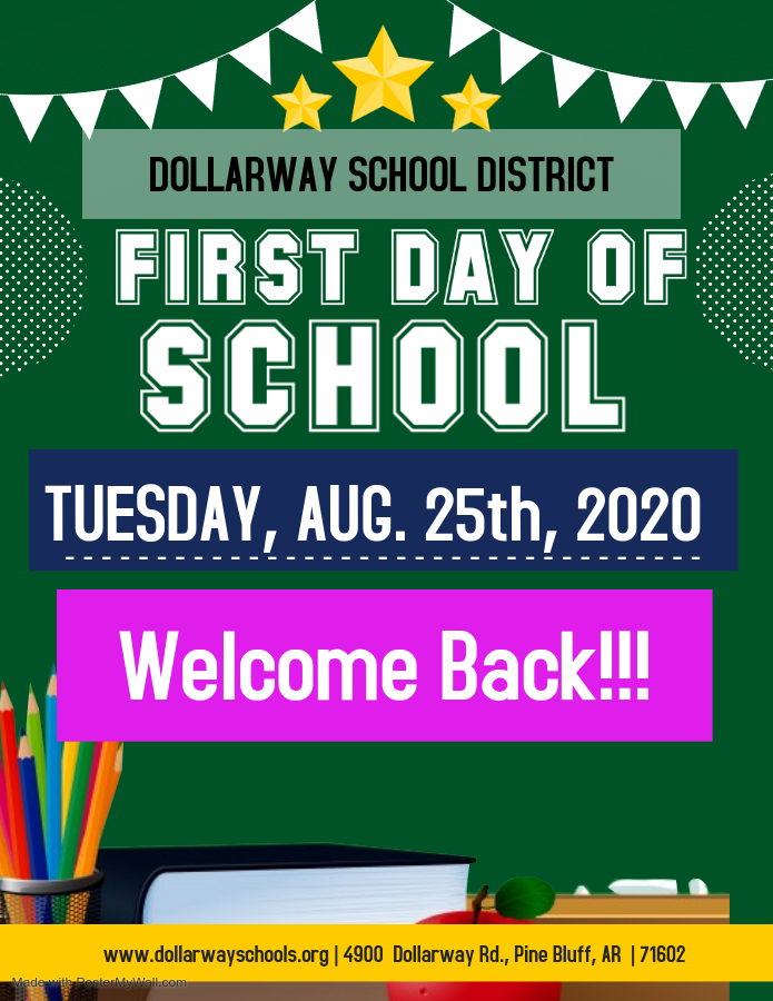 TOMORROW: FIRST DAY OF SCHOOL!!!