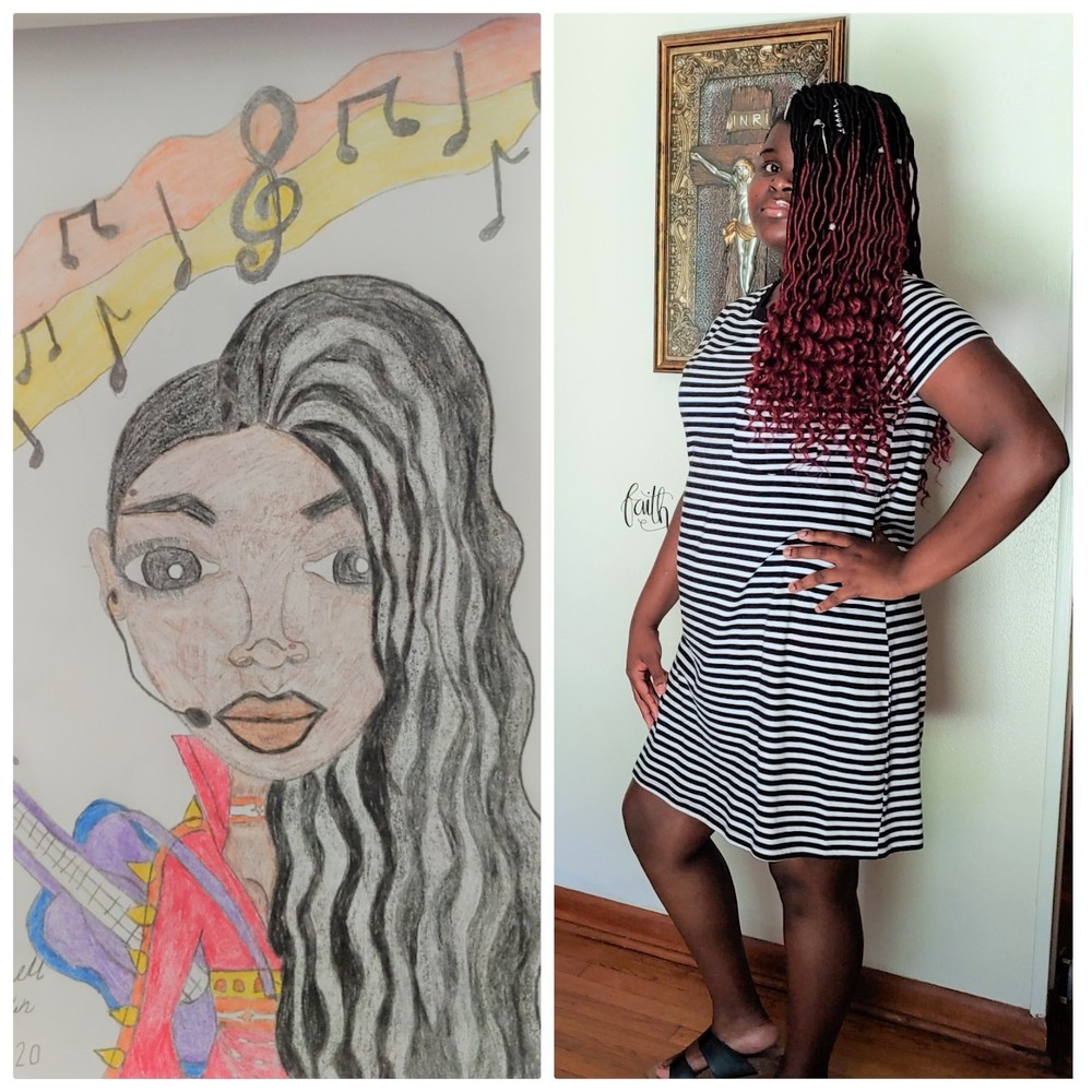 WINNING ARTIST--SHARNELL BOYKIN