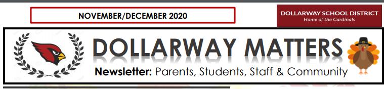 NOVEMBER/DECEMBER NEWSLETTER
