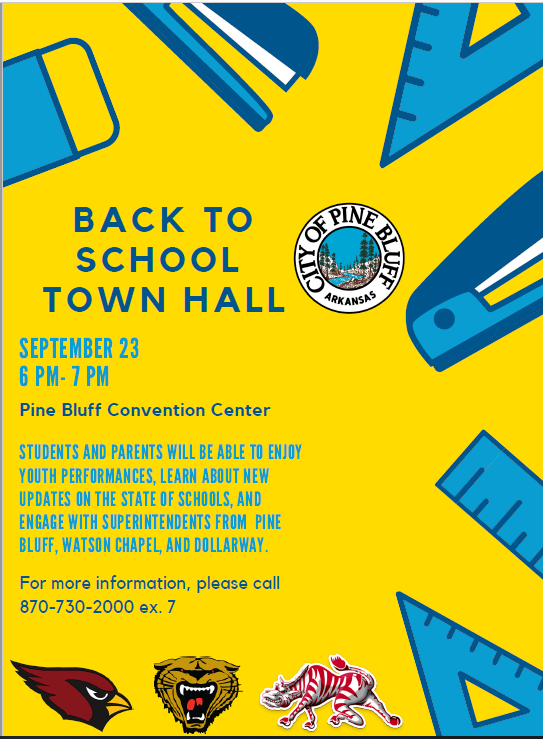 MAYOR'S BACK TO SCHOOL TOWN HALL MEETING