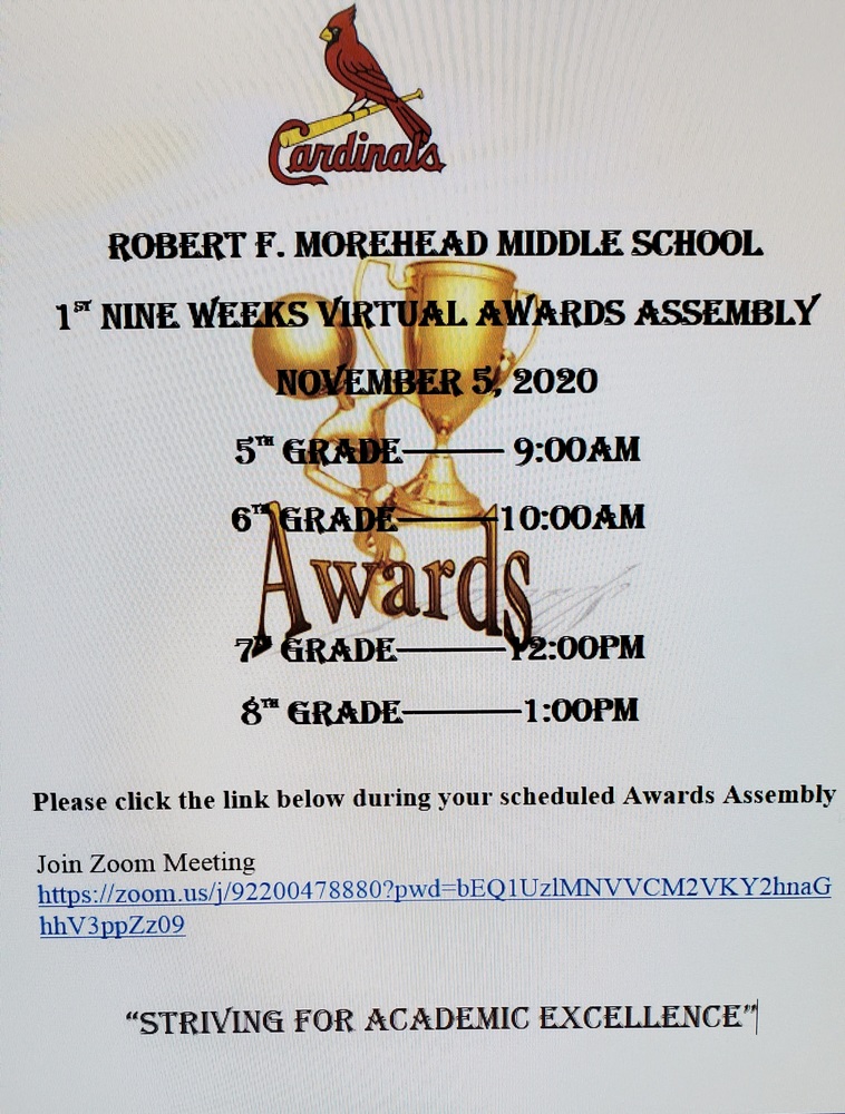 RFMMS Awards Assembly Videos