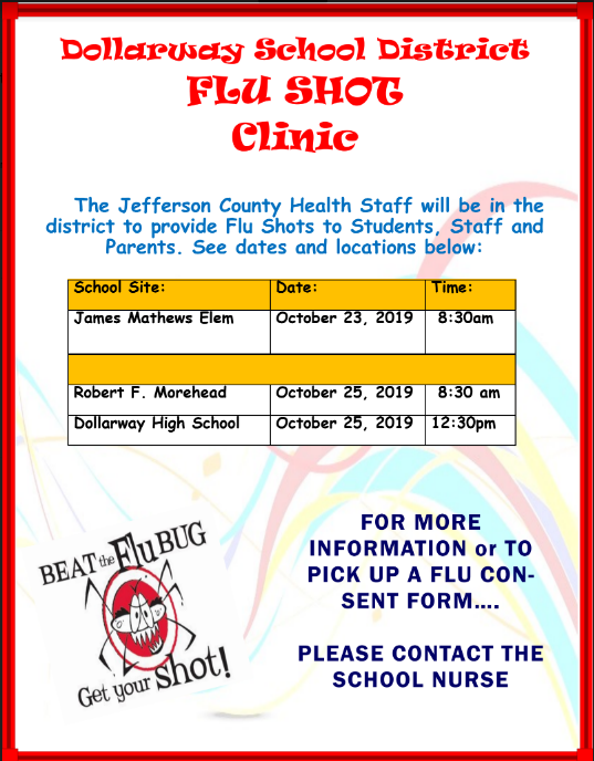 DISTRICT FLU SHOT CLINIC