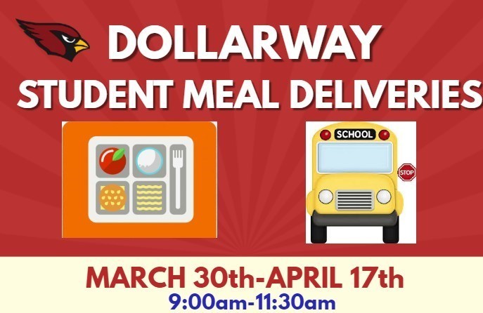 DSD STUDENT MEAL DELIVERIES-MARCH 30th-APRIL 17th