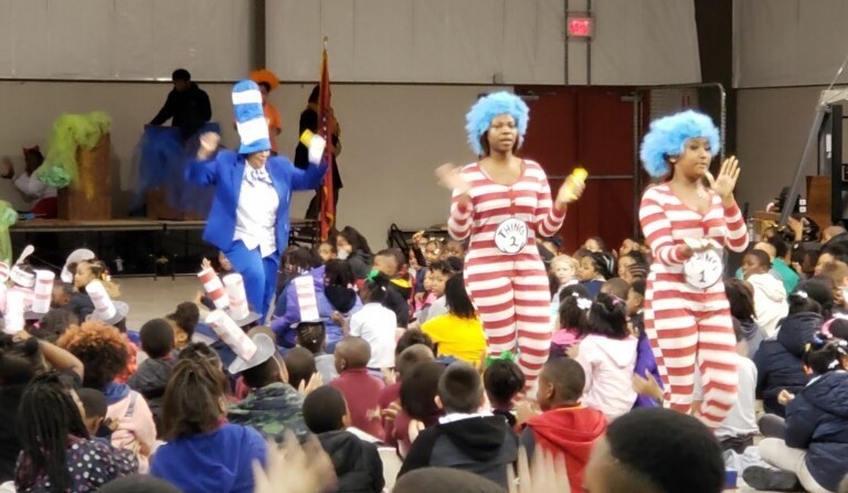 JMES: CELEBRATES READ ACROSS AMERICA