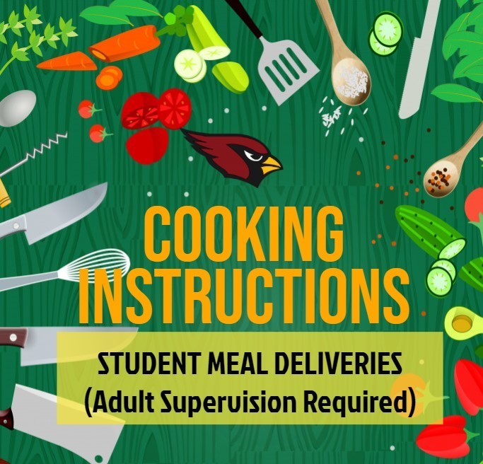 MEAL DELIVERY: COOKING INSTRUCTIONS