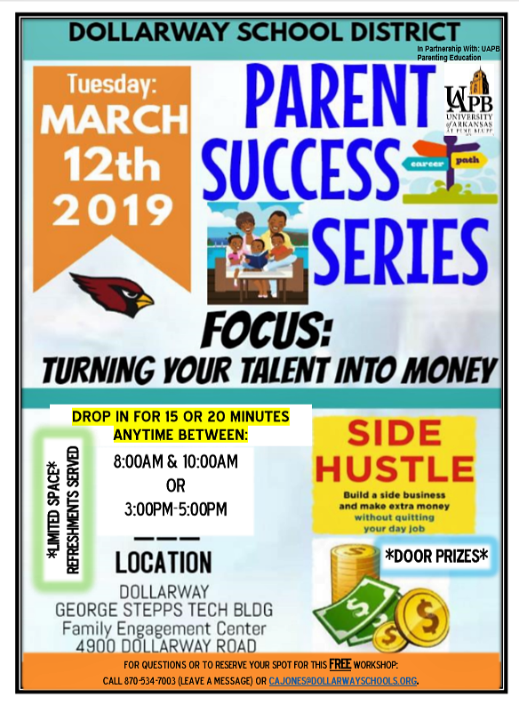 PARENT SUCCESS SERIES: USING YOUR TALENTS