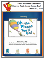 MARCH 5th--DR. SEUSS READ ACROSS CAMPUS DAY!!!