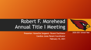 Title I Meeting  Video