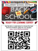 REMINDER: COMPLETE THE BACK TO SCHOOL SURVEY