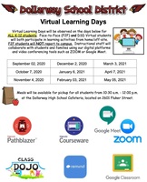DSD Virtual Learning Days Begin September 2, 2020!