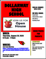 DHS: VIRTUAL OPEN HOUSE & WELCOME BACK