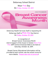 OCT. 25th--PINK OUT DAY!!!