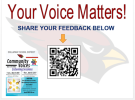 COMMUNITY VOICES--SHARE YOUR FEEDBACK